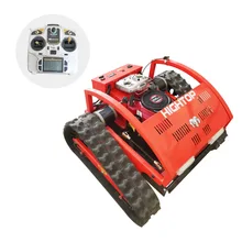 Rc robô cortador de grama a gasolina máquina de corte de grama rc cortador de grama robô automático cortador de grama