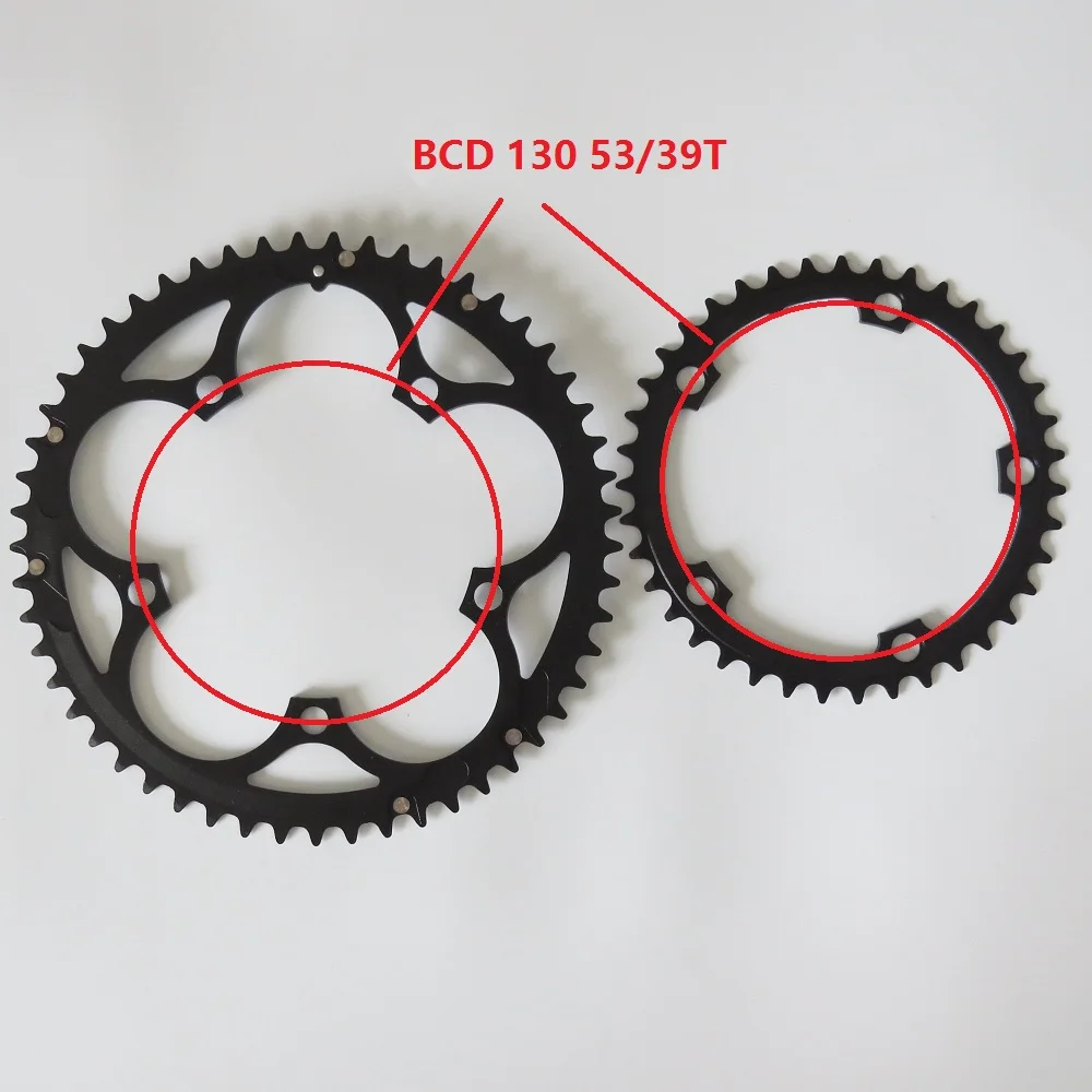 Цепное кольцо TRUYOU 130BCD 53T 52T 50T 48T 42T 39T 38T цепное колесо дорожный велосипед складной с