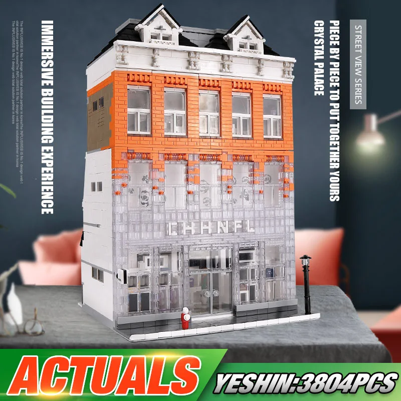 MOULD KING 16021 The Crystal Palace House Compatible With 16021