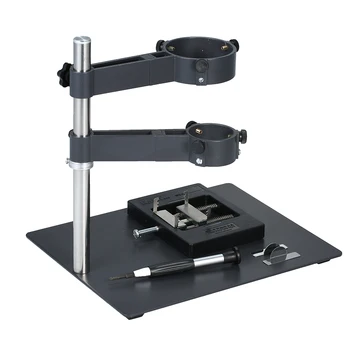 

F-202 Soldering Repair Platform Hot Air Heat Gun Clamp Bracket Holder Stand for BGA Rework Reballing Station