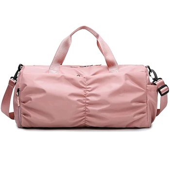 

Shoe Position Dry And Wet Separation Sports Female Yoga Fitness Bag Large Capacity Travel Bag