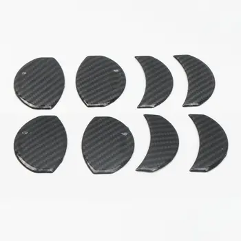 

Trim Air Vent Outlet Cover Luxury Vivid Carbon Fiber ABS Black Interior