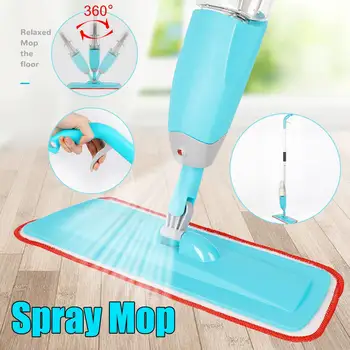

Spray Mop 360° Spin Automatic Spray Floor Mop Ultrafine Fiber Cleaning Lazy Mop For Home Wood Ceramic Tiles Floor Cleaning