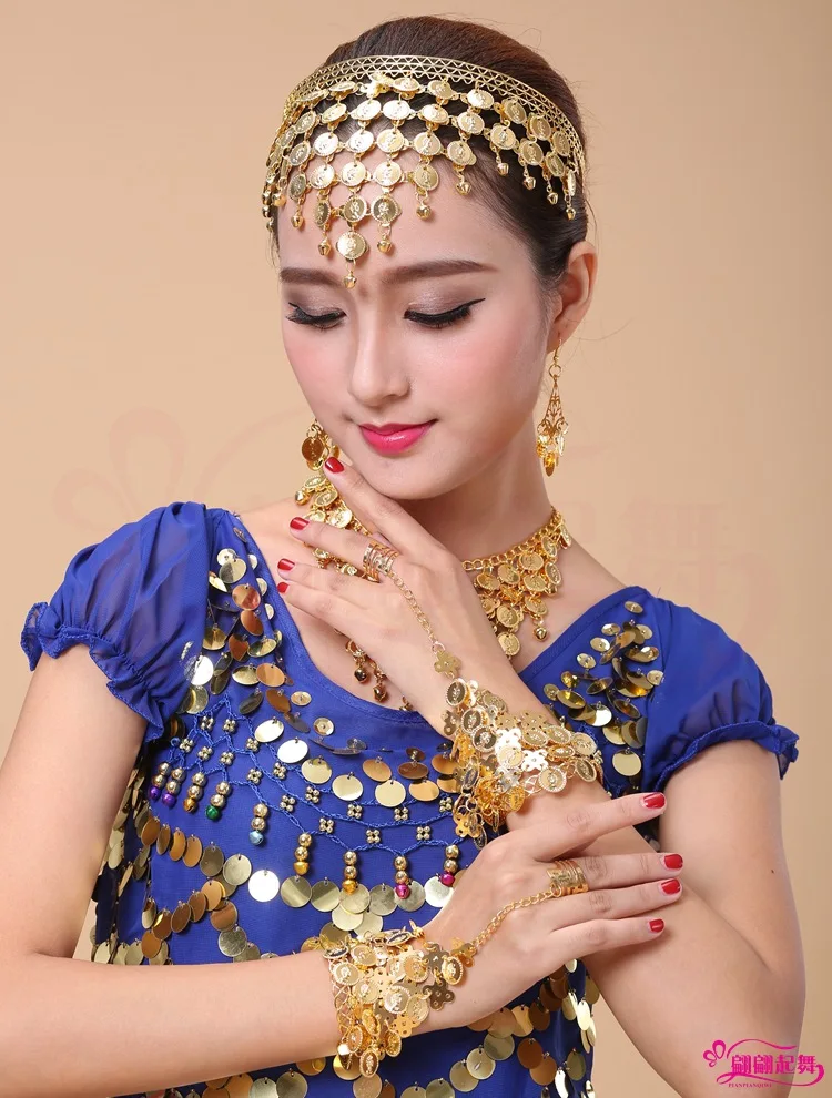 Bohemian Coin Head Chain for Dance Performances