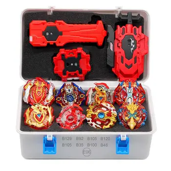

TAKARA TOMY Tops Launchers Bey Bay Burst Set Toys with Starter and Arena Gyro Metal God Spinning Top Blades Toys