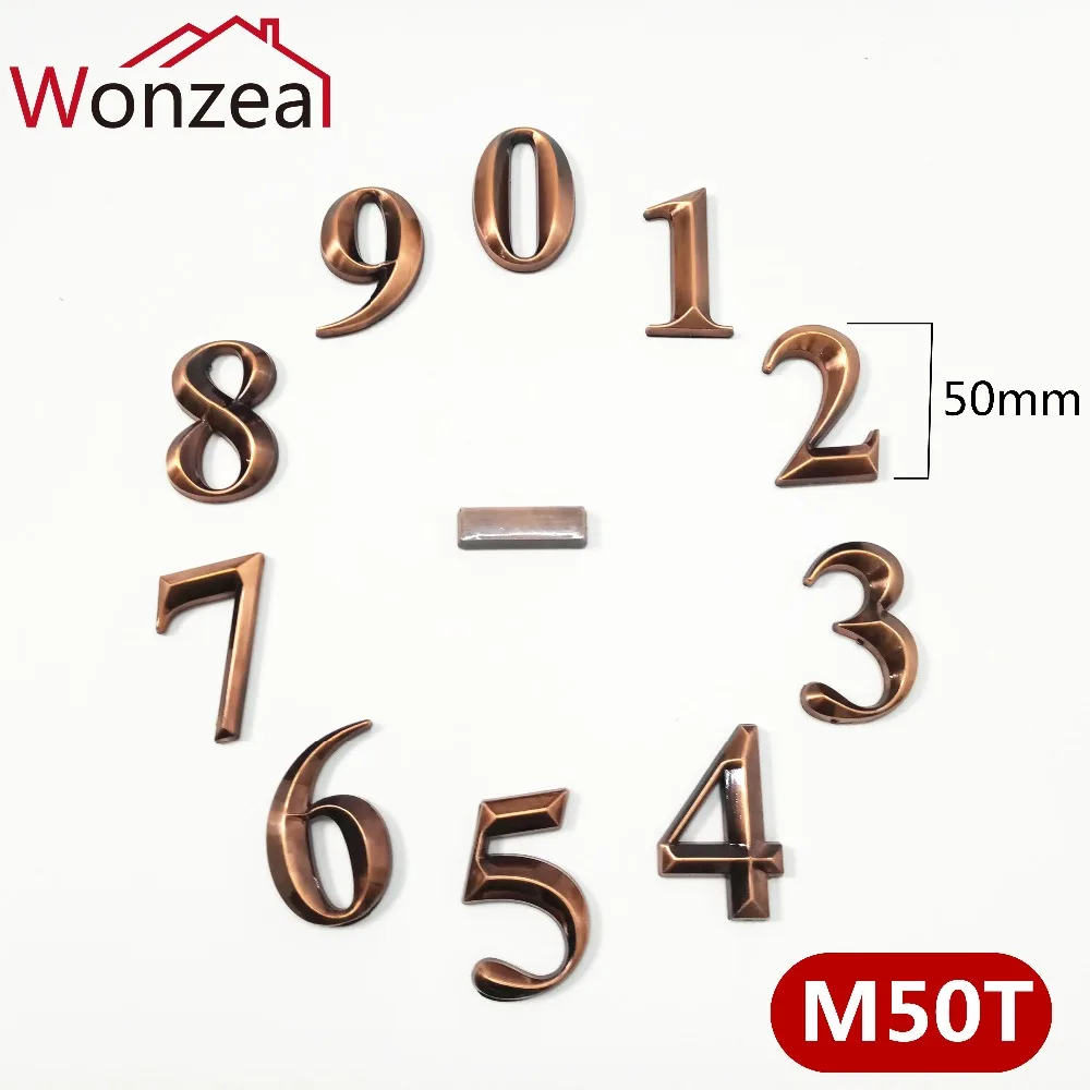 M50T苗条型红古塑料门牌=03混合