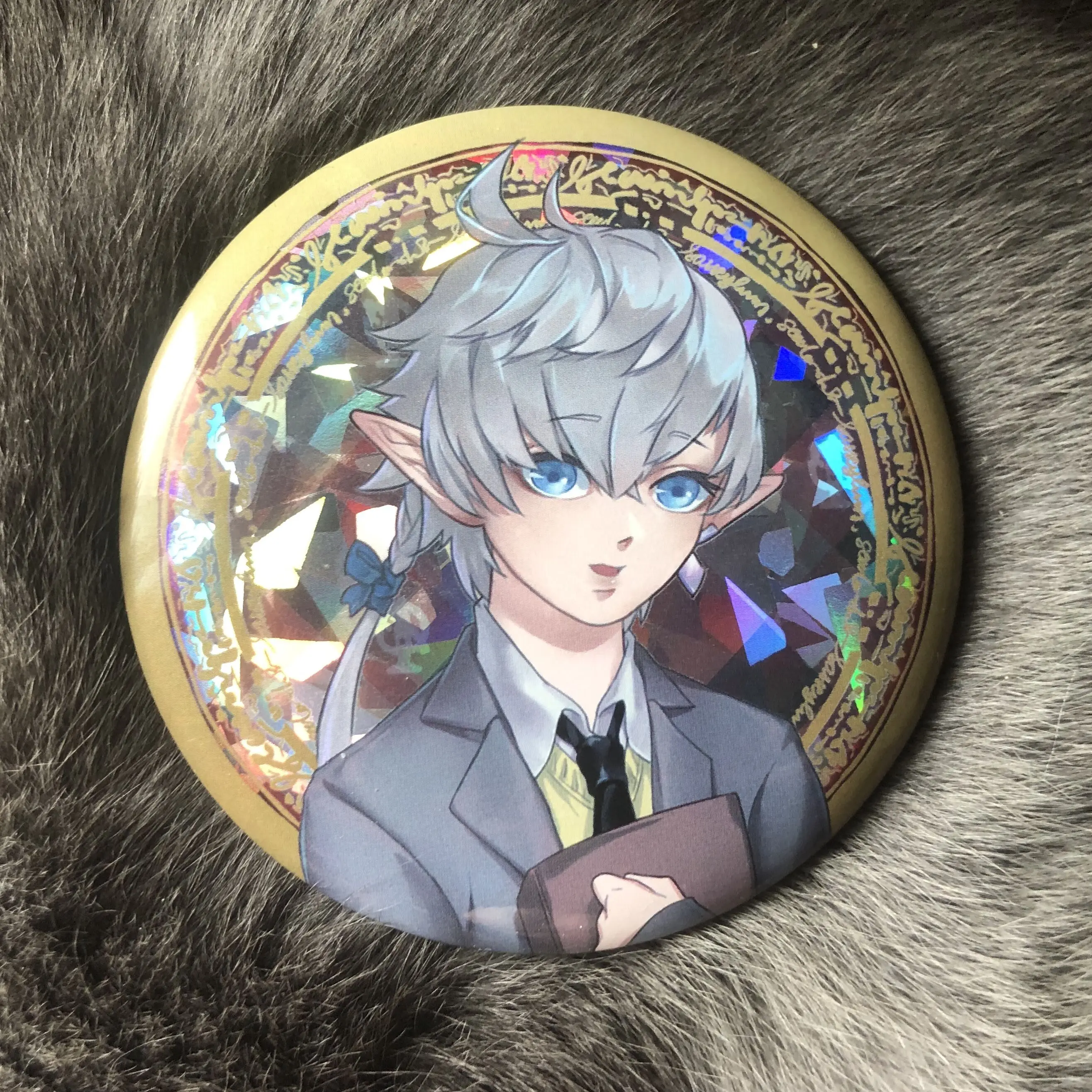 Details about / Final Fantasy XIV FF14 Haurchefant Monkey Chocobo Moogle Enamel Brooch Pin N