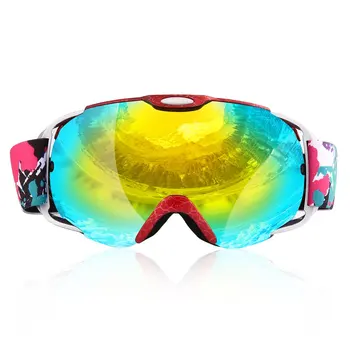 

Adults Double Lens Ski Goggles Anti-fog UV400 for Outdoor Sports Skiing Goggles Snow Snowboard Protective Glasses Eyewear