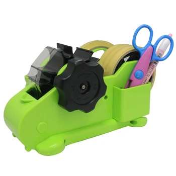 

Green Multi Purpose Automatic Desk Tape Dispenser Cutter Perfect for Office Home School Supplies
