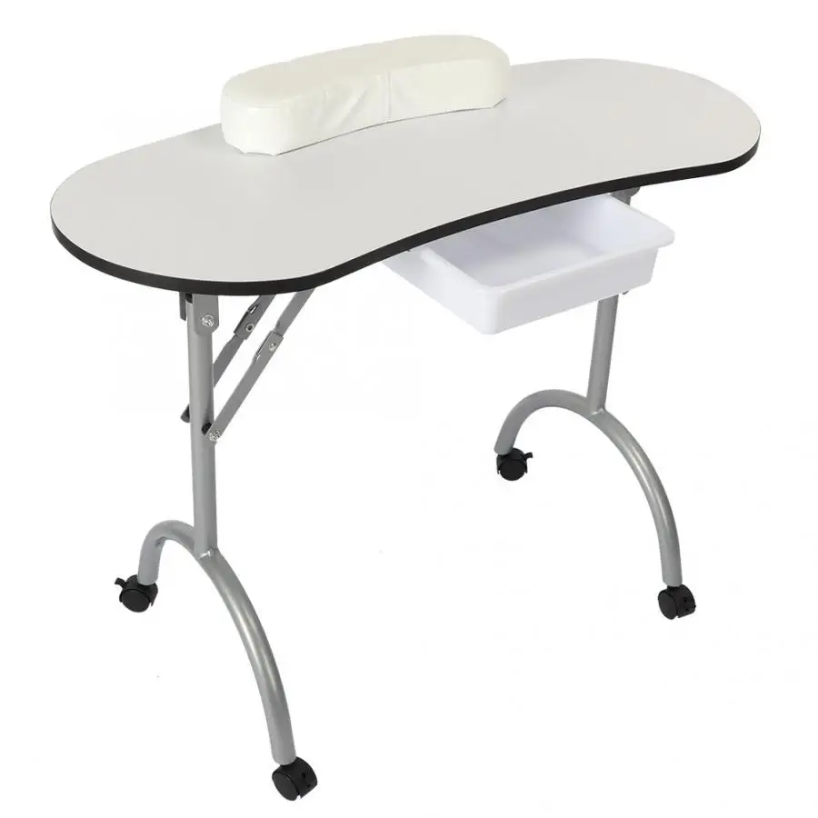 Foldable Manicure Table Portable High Density Board Nail Art Desk