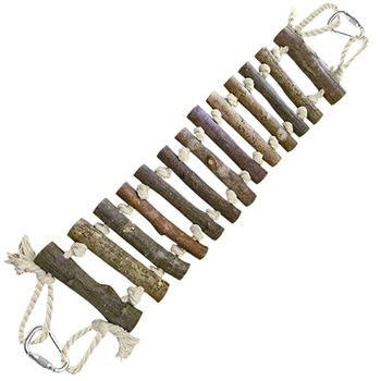 

Bird Ladder Bridge Helps Birds With Balance Bright Durable And Flexible Made With Natural Wood And Edible Dye Easy Installation