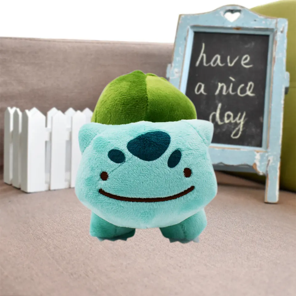 20cmPlush Popplio Wartortle Torchic Eevee Jigglypuff Dragonite Charizard Psyduck Cute hot Anime lovely Toy christmas gift kid - Цвет: Белый