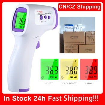 

Non-contact IR Infrared Thermometer Adult Digital Thermometer Infrared LCD Forehead Temperature Measurement Household Portable