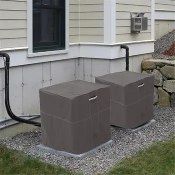 

Washing Anti-Dust Anti-Snow Cleaning Cover Waterproof Outdoor Air Conditioning Cover Polyester Air Conditioner Cleaning Cover