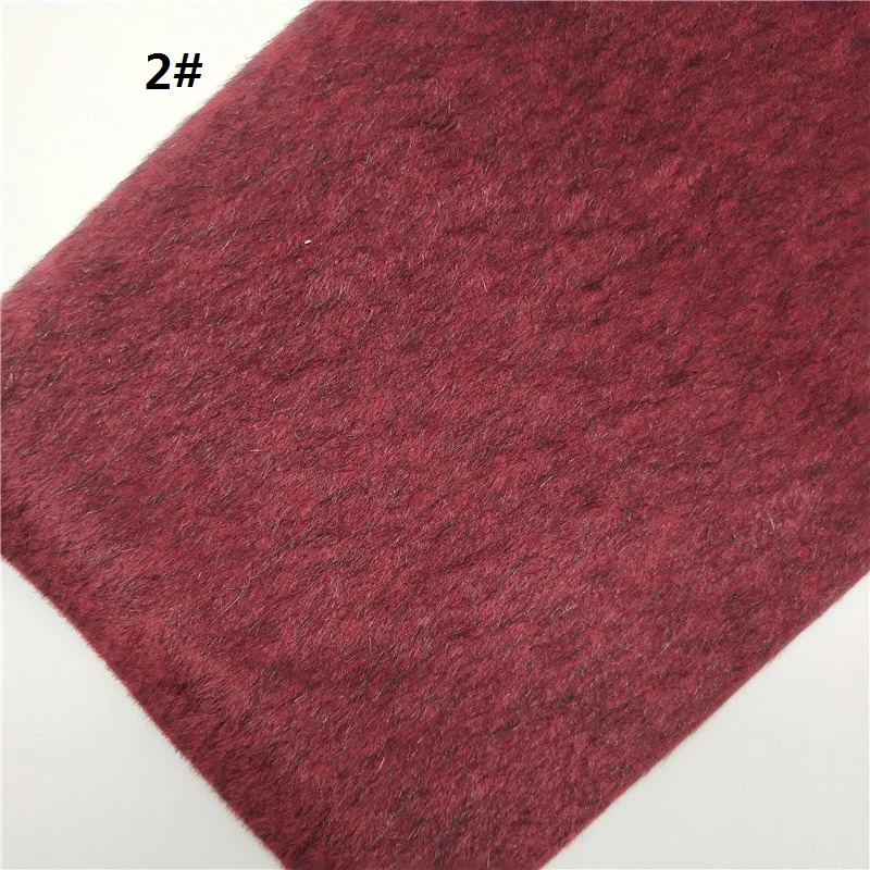 2 1 шт. 21X29 см Мех Кожа Флокирование кожа для DIY аксессуары 7S17E - Цвет: 2