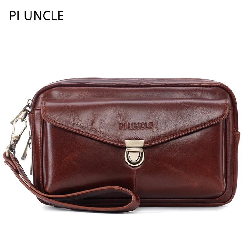 

Men's Clutches Large-capacity Men's Wallets Phone Bags Password Card Cases High Quality Multifunctional Buckle Men's Wallets