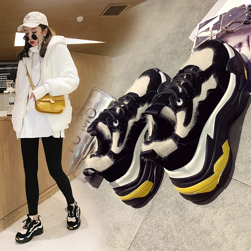 Новинка; женская обувь на платформе; высокие женские кроссовки; Цвет белый; стильная повседневная обувь; tenis feminino; Вулканизированная обувь; K1-29