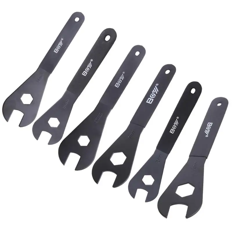 

New Multi-functional Open End Wrenches Spindle Axle Bicycle Cone Spanner Wrench Road Mountain Bike Hand Repair Tools 13mm-18mm