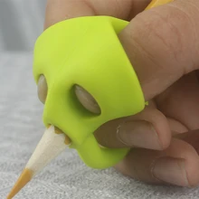 3 шт. коррекция осанки при письме инструмент для письма тренер записи сцепление помощь долговечное детское силиконовый держатель для карандашей