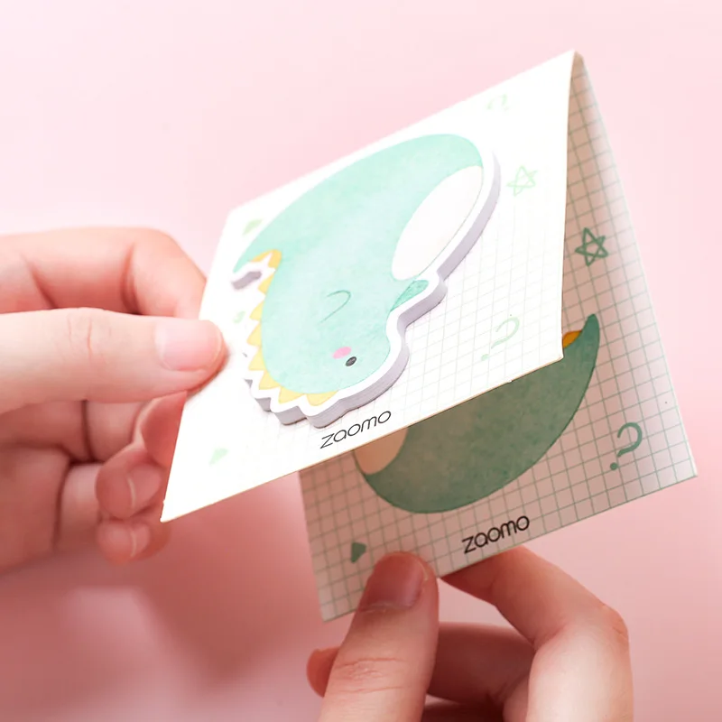 Милый мультфильм Post it Note. 1 сумка/30 листов креативная Заметка для сообщений.