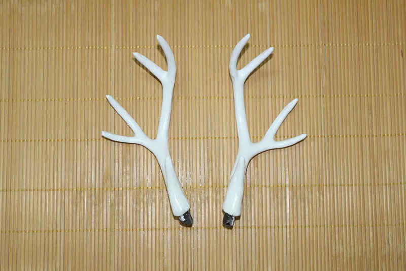 Home & Hobby Floral & Garden Crafts Terrarium Supplies 2 Faux Antlers