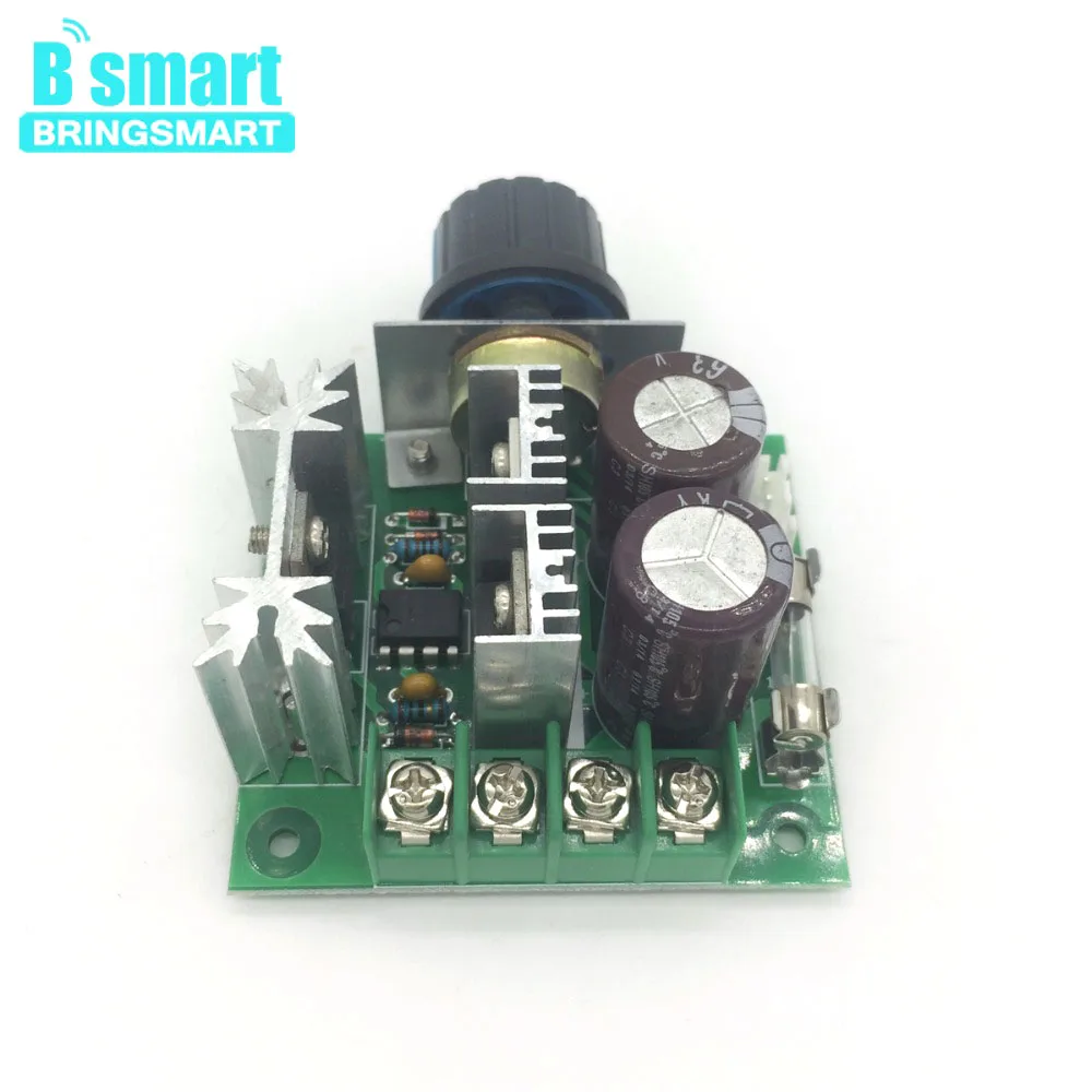 Bringsmart CCMHC PWM 8A 12 V-40 V Скорость Управление; редукторный двигатель постоянного тока мотор Скорость Управление переключатель регулятора переменной-Скорость