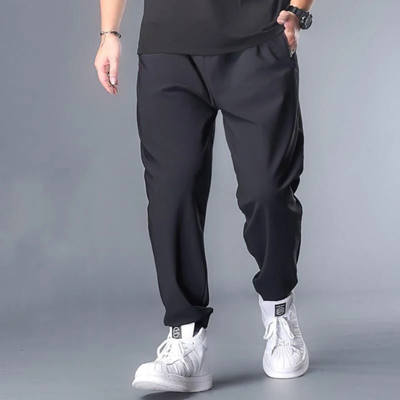 8XL Oversize Pants Men Casual Pants Sweatpants Baggy Clothing Sports Joggers Jogging Quick Dry Black Trousers For Men Men Pants