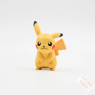 Takara Tomy Покемон 36 Стиль ПВХ Аниме фигурки Пикачу Сквиртл Bulbasaur Cubone Мини мультфильм Модель Коллекция Рождественский подарок - Цвет: 6