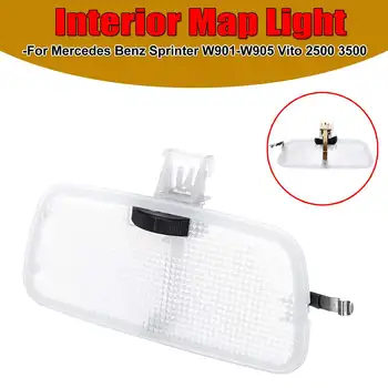 

New Car Roof Lamp Interior Map Light Reading Lamp Roof For Mercedes For Benz Sprinter W901-W905 Vito 2500 3500 9018200101