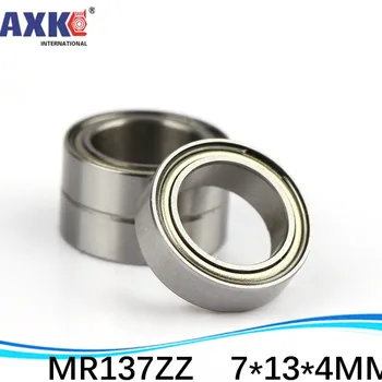 

500pcs/lot free shipping Wholesale Double Shielded Miniature Deep Groove Ball Bearings MR137ZZ 7*13*4 mm