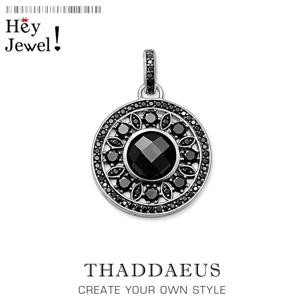 Pendant Black Ornament,2019 Brand New Glam 925 Sterling Silver Jewelry Europe Style Fashion Accessorie Gift For Soul Woman