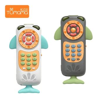 

New Tumama Baby Toys Music Smart Mobile Phone Remote Phone Early Educational Toys Electric Numbers Learning Toy for Baby Gift