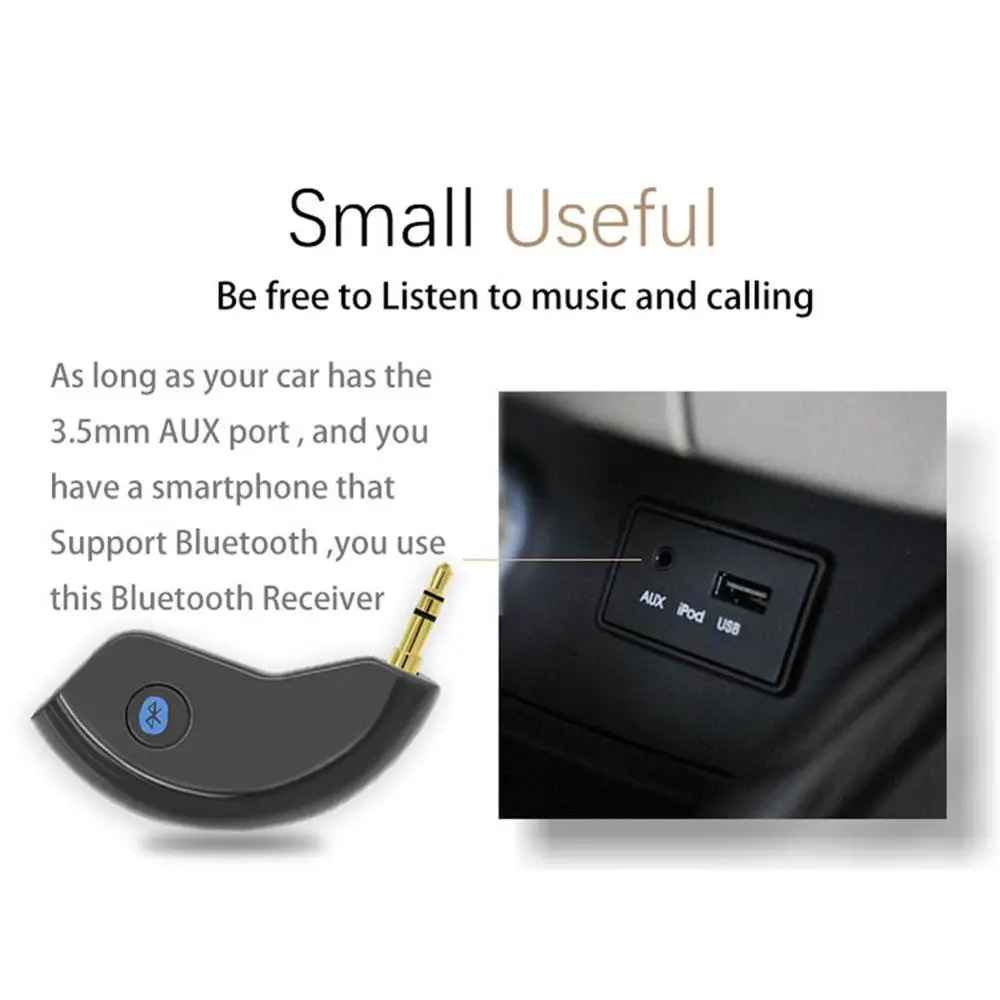 Bluetooth приемник BC20 музыкальный плеер гарнитура громкой связи адаптер Aux