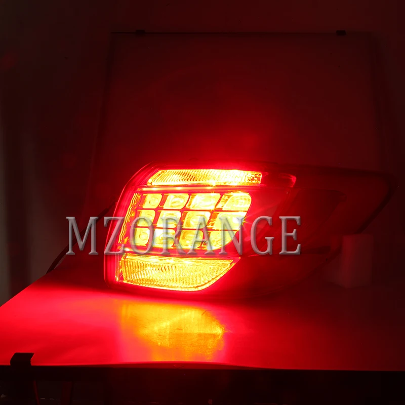 MZORANGE внутренний внешний светодиодный задний тормозной фонарь задний блок освещения задний фонарь для KIA Sportage 2011
