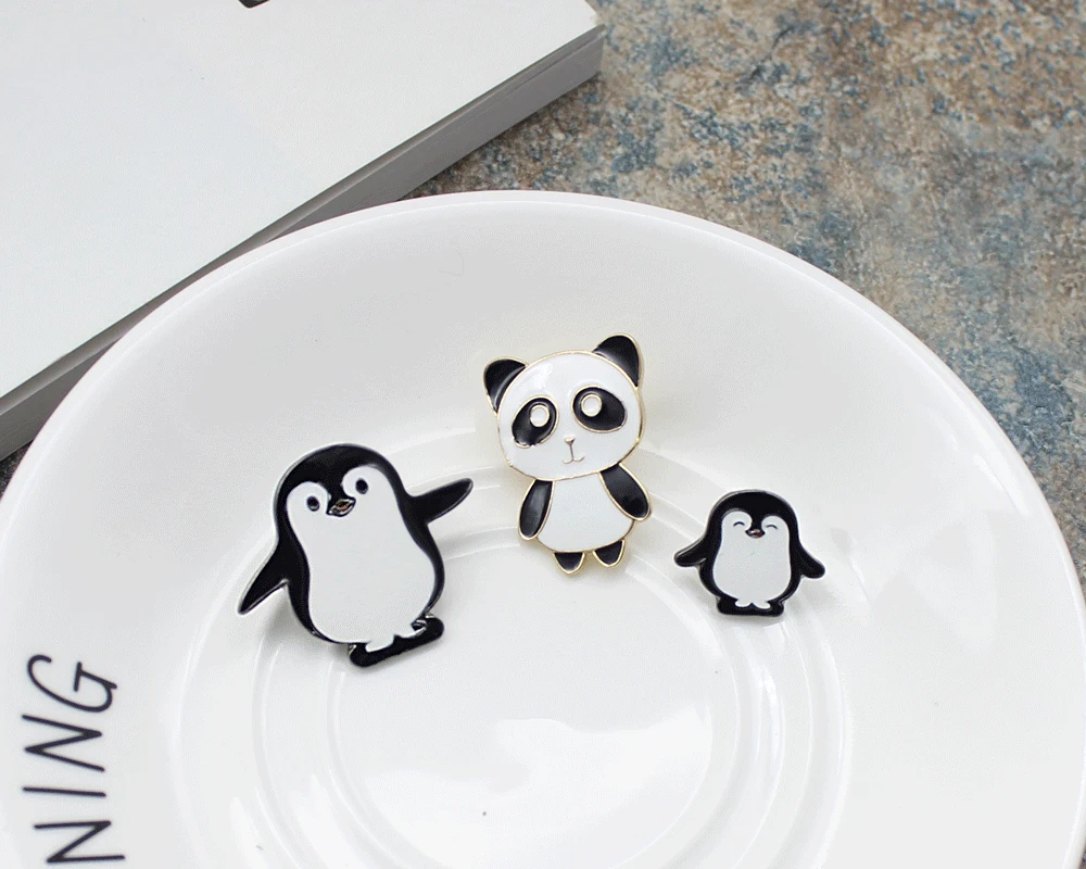 胸针企鹅熊猫7
