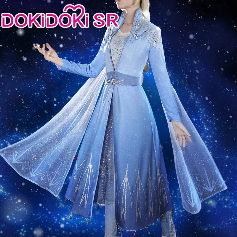 Dokidoki-sr Movie Cosplay Elsa Dress 