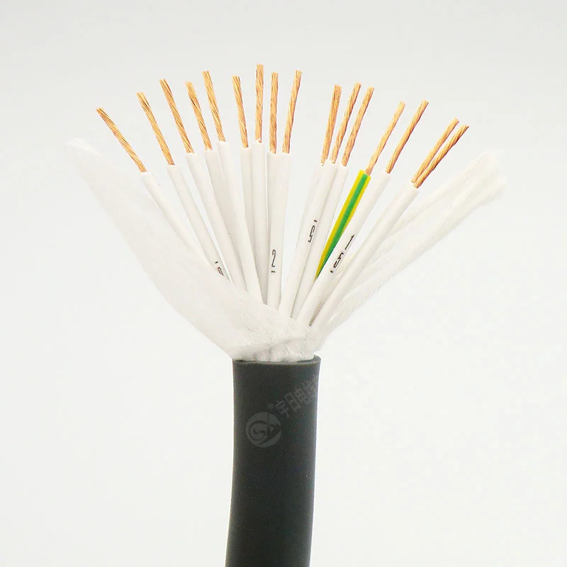 

Towline Wire 16 core 0.3, 0.5mm² with High Flexibility TRVV Gray Drag Chain Cable 5m (22,20 AWG)