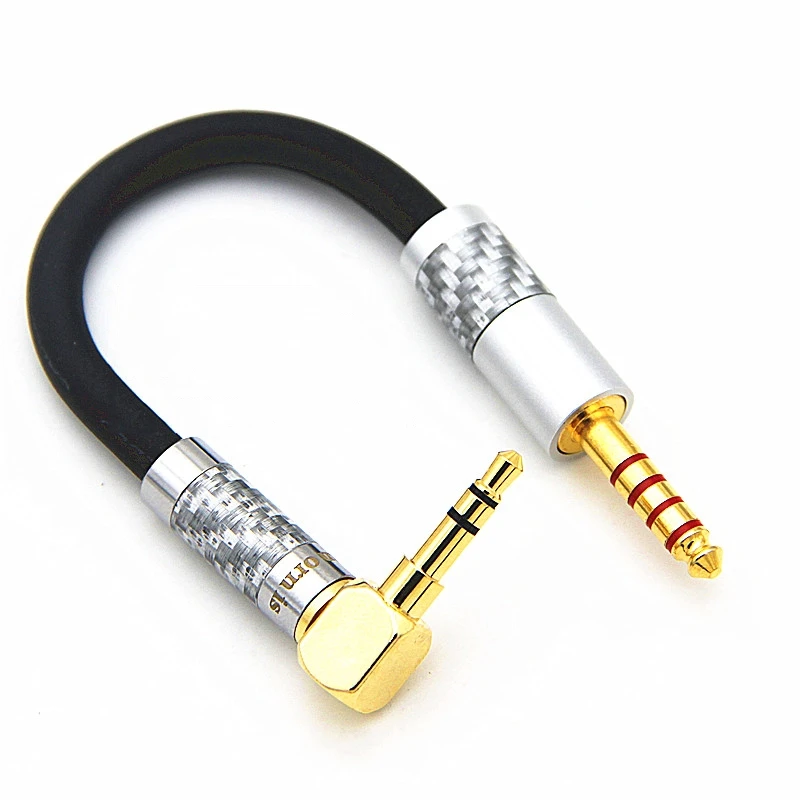 HIFI Male Balance 4 4MM to 3 5MM Male Headphone Cable AUX Audio Cable for ZX300A WM1Z A