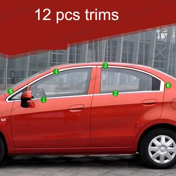 

lsrtw2017 304 stainless steel car window trims for chevrolet sail 2010 2011 2012 2013 2014 2nd generation
