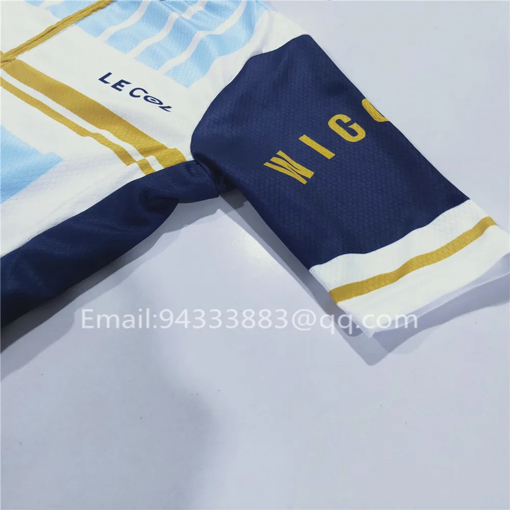 Le col cycling set summer men short sleeve jersey+pants+gel pad custom bicycle equipment triathlon body suit uniforme ciclismo