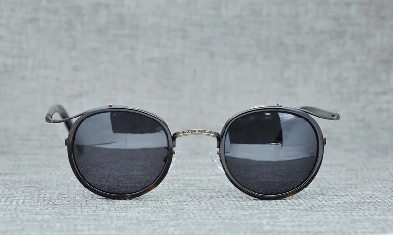 Круглые винтажные Поляризованные солнцезащитные очки для женщин и мужчин в стиле ретро lentes de sol hombre mujer, солнцезащитные очки