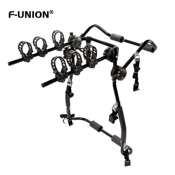 

Roof Rack For Car Robust Trunk Bike Rack Securely Holds Bikes Easy To Use And Folds For Compact Storage For 3 Bikes