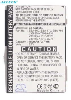 

Cameron Sino 750mAh Battery for Siemens CXT70, CXV65, CXV70, M65, M75, M8, S65, S65V, S66, S75, SK65, SP65