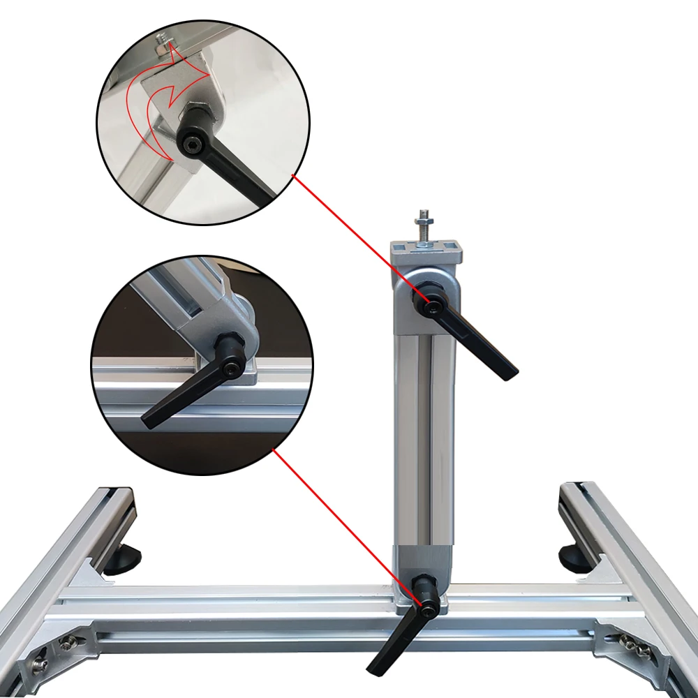 JQDML Reciprocating Linear Actuator Motor for DIY Design with Stand