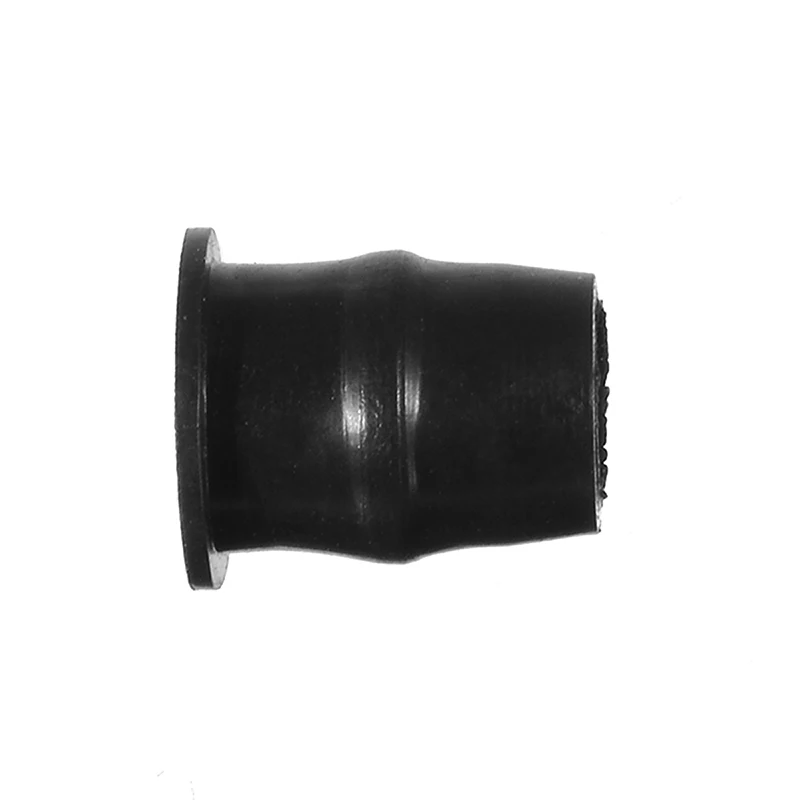 New Arrival 10pcs/set Motorcycle Windshield M5x16mm Screws Black M5 Rubber Nuts Neoprene Set 5mm