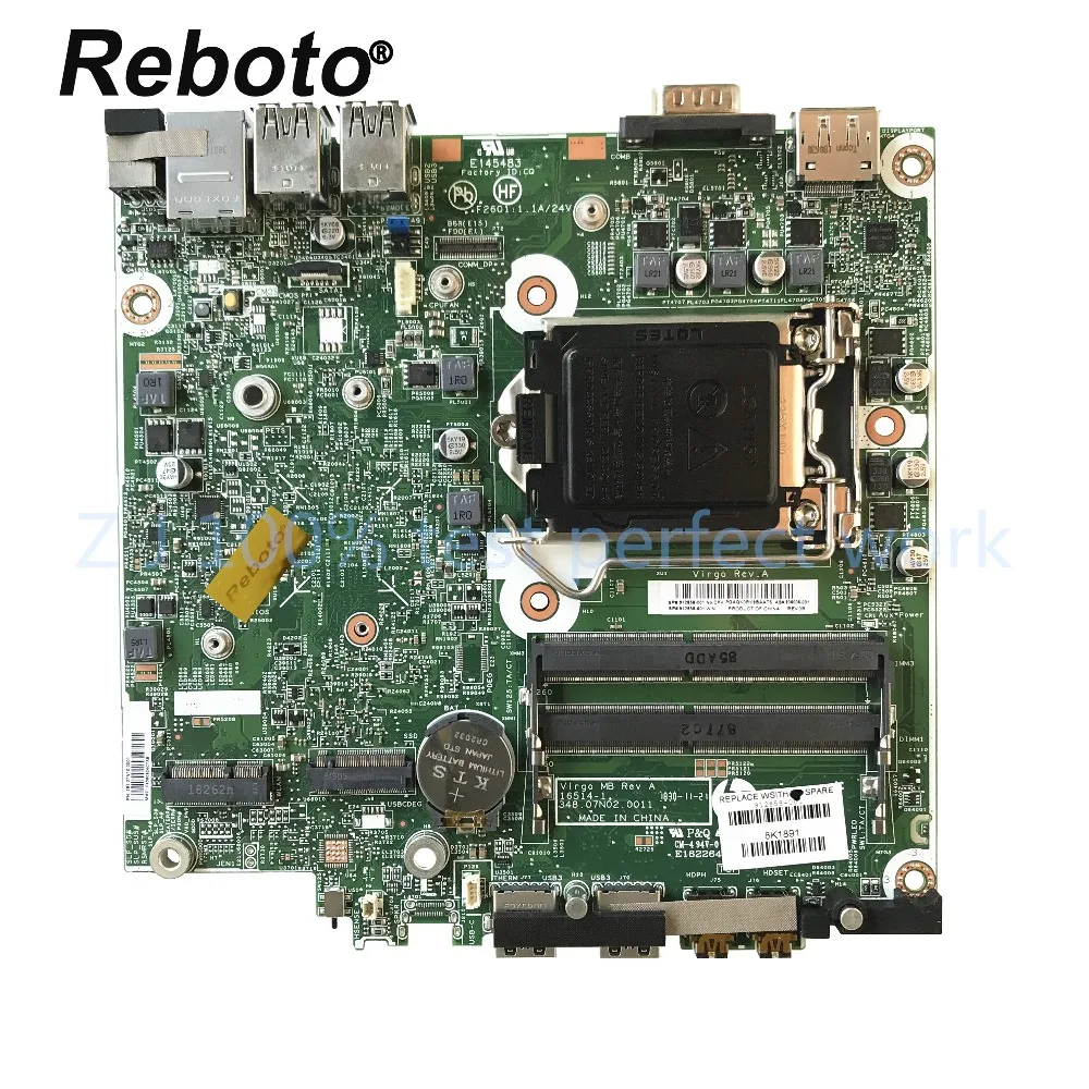 Высококачественная настольная материнская плата для hp 400 G3 912858-001 912858-601 906006-001 LGA1151 DDR4 MB протестированная Быстрая