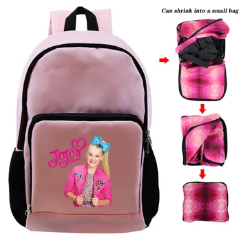 

Kids Jojo Siwa Backpack Girls School Bag Super Star Schoolbag personalized Book Bags Print mochila Big Capacity Bolsa