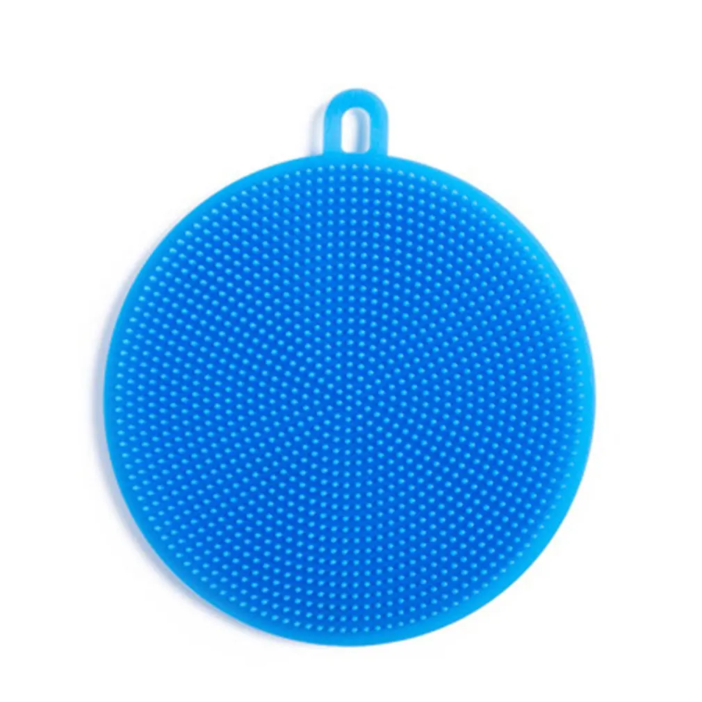 

Soft Silicone Easy Clean Silicone Dishes Bowl Cleaning Brush Multifunctional Home Kitchen Pot Cleaner Washing Tool