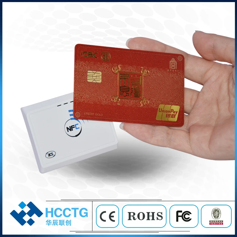Бесконтактный мини RFID Smart ACS USB Android Bluetooth NFC считыватель ACR1311U-N2 | Безопасность и
