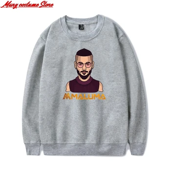 

Maluma Same Paragraph Hoodies Men Fashion Cotton Round Neck Sweatshirt New Hot Trend Casual Wear